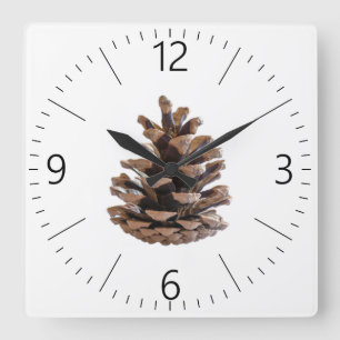 Reloj Cuadrado Pinecona