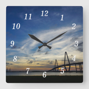 Reloj Cuadrado Pintura De Dioses En Arthur Ravenel