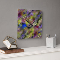 Pintura roja amarilla salpicada de arena sobre el 