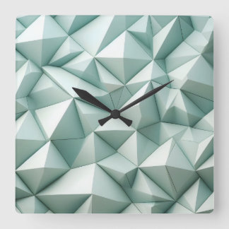 Reloj Cuadrado pirámides irregulares
