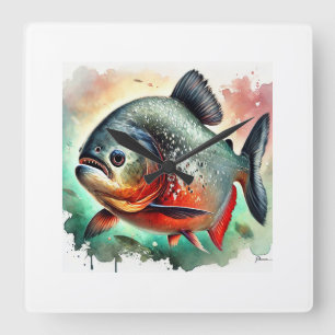 Reloj Cuadrado Piranha Majesty 260824AREF114 - Watercolor