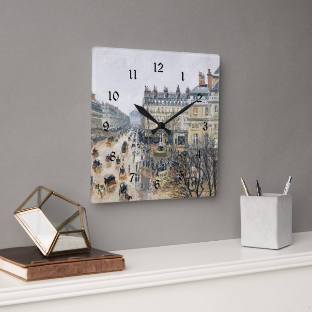 Reloj Cuadrado Pissarro - Plaza del Teatro Francés, París, (Oficina)