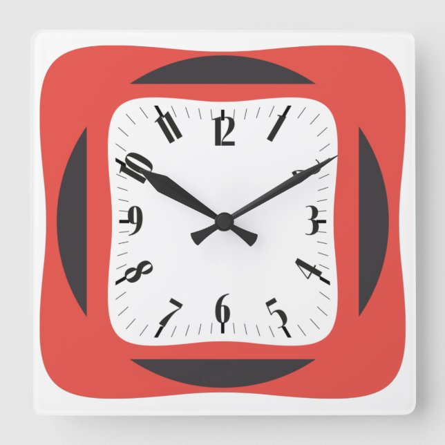 Reloj Cuadrado PIXELAT PRIMERA SERIE LEX by Masanser (Anverso)