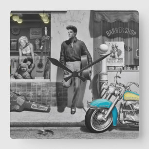 Reloj Cuadrado Plata de HWY 51