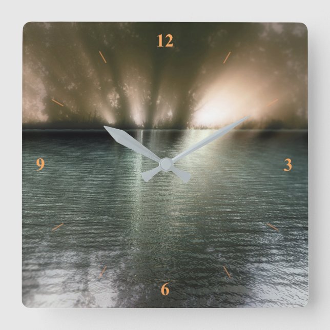 Reloj Cuadrado Play Misty for Me (Anverso)