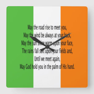 Reloj Cuadrado Plaza de Bendición de Irlanda