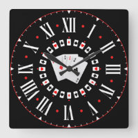 Poker Ace Of Spades With Roman Numerals