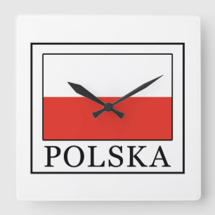 Reloj Cuadrado Polska