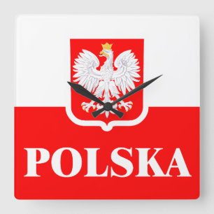 Reloj Cuadrado Polska 1