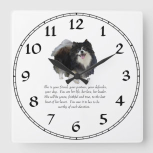 Reloj Cuadrado Pomerania Keepsake Femenina