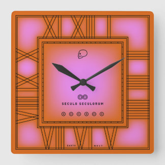 Reloj Cuadrado Por Siempre Y Siempre