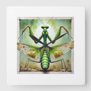 Reloj Cuadrado Praying Mantis 300924IREF250 - Watercolor