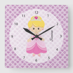 Reloj Cuadrado Princess
