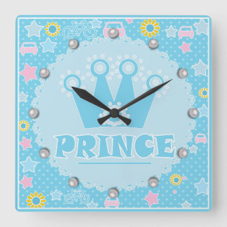 Reloj Cuadrado Príncipe