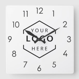 Reloj Cuadrado Promoción del logotipo comercial de la empresa per