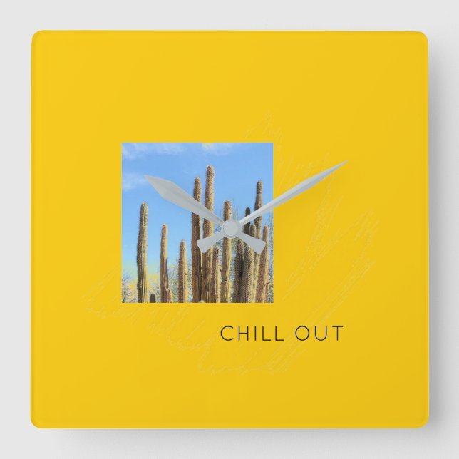 Reloj Cuadrado prueba (Anverso)