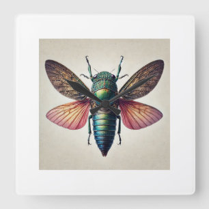 Reloj Cuadrado Pseudeurostus dorsal view 030924IREF241 - Watercol