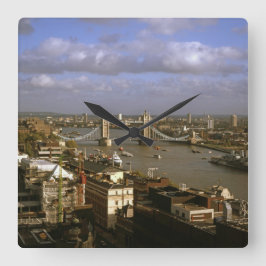 Reloj Cuadrado Puente de la Torre en los años 90