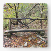 Puente de senderismo Cades Cove Fall