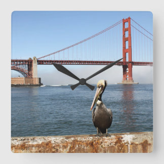Reloj Cuadrado Puente Pelican de San Francisco