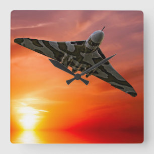 Reloj Cuadrado Puesta del sol Vulcan