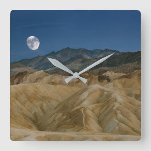 Reloj Cuadrado Punto Zabriskie   Parque Nacional Death Valley