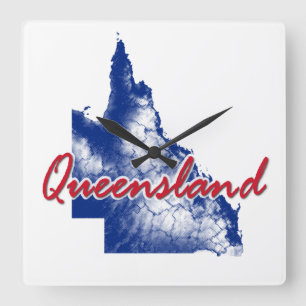Reloj Cuadrado Queensland