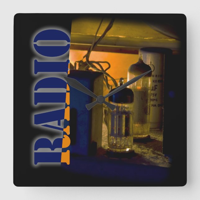 Reloj Cuadrado radio (Anverso)