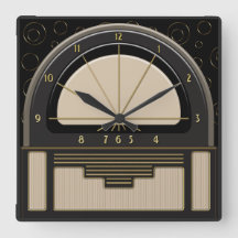 Radiola Art Deco (arena, gris oscuro, negro, oro)