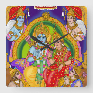 Reloj Cuadrado Ram Darbar Clock