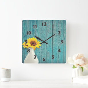 Reloj Cuadrado Ramante de la naturaleza