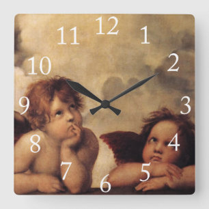 Reloj Cuadrado Raphael, Sistine Cherub