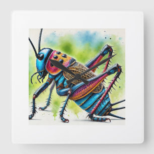 Reloj Cuadrado Raspy Cricket 010824IREF220 - Watercolor