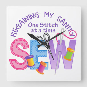 Reloj Cuadrado Recuperación de mi cordura