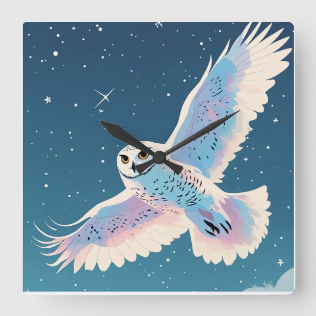 RELOJ CUADRADO RECUPERACIÓN DE PARED (Anverso)