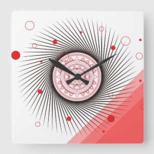 RELOJ CUADRADO RECUPERACIÓN DE PARED