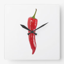 Red Hot Chili Clock