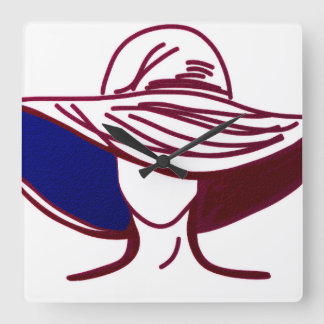 Reloj Cuadrado Red Lady