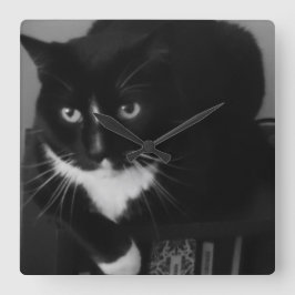 Reloj Cuadrado Reflexión