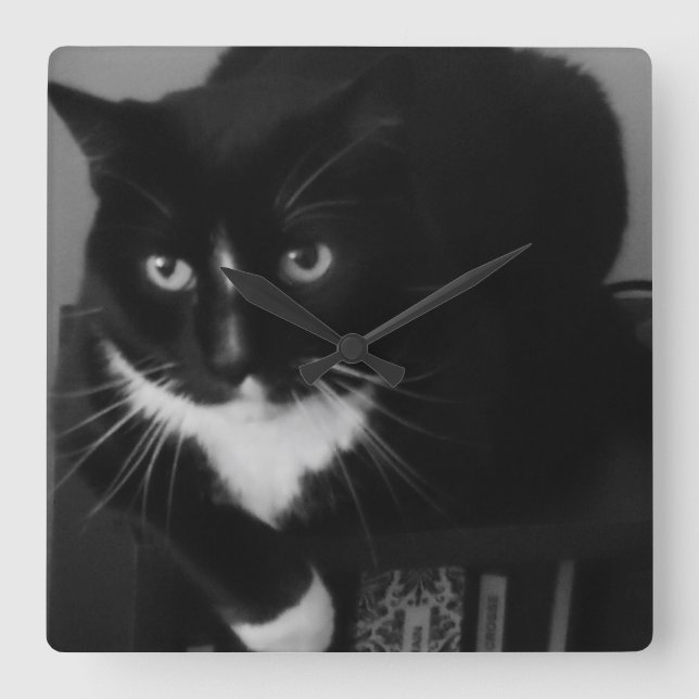 Reloj Cuadrado Reflexión (Anverso)