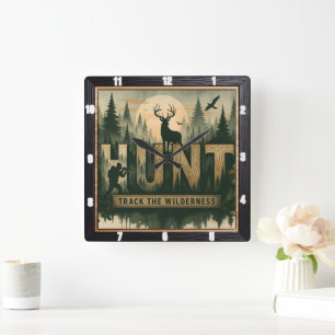 Reloj Cuadrado Regal Elk Misty Water