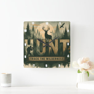 Reloj Cuadrado Regal Elk Misty Water HUNT