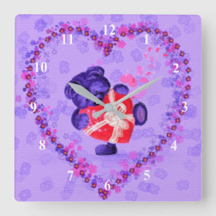 Reloj Cuadrado Regalo De Amor - Para Ti - Cuto