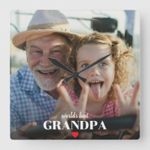Regalo de Foto del Mejor Abuelo del Mundo para Abu