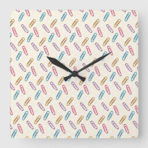 Reloj Cuadrado Regalo del profesor   La educación es la vida mism