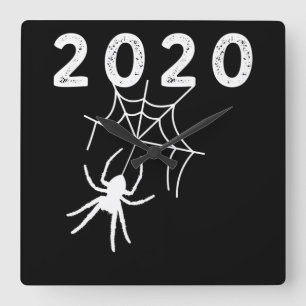 Reloj Cuadrado Regalo Spider Halloween 2020, araña gigante de Hal