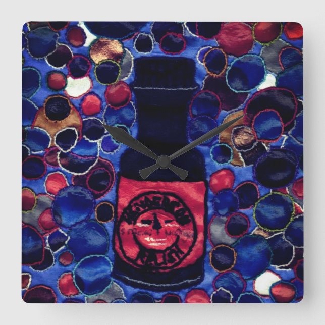 Reloj Cuadrado Relish (Anverso)