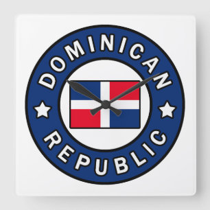 Reloj Cuadrado República Dominicana