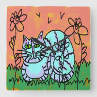 Resumen original del arte del gato