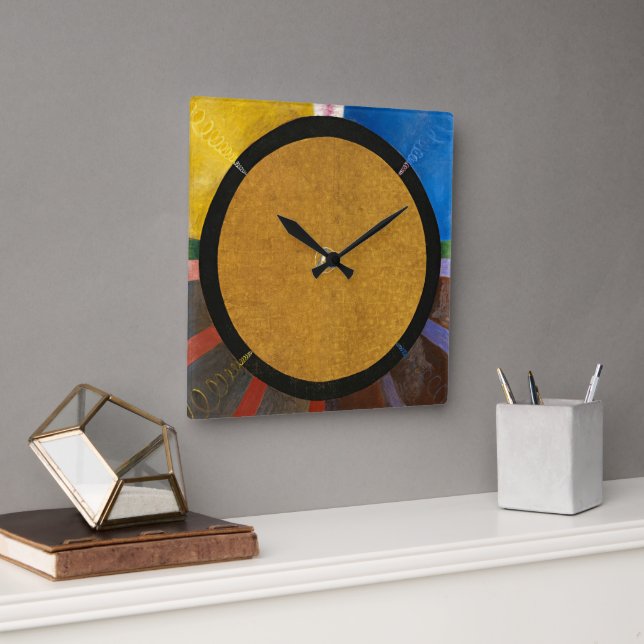 Reloj Cuadrado Retiro, Grupo X, Nº 3 de Hilma af Klint (Oficina)